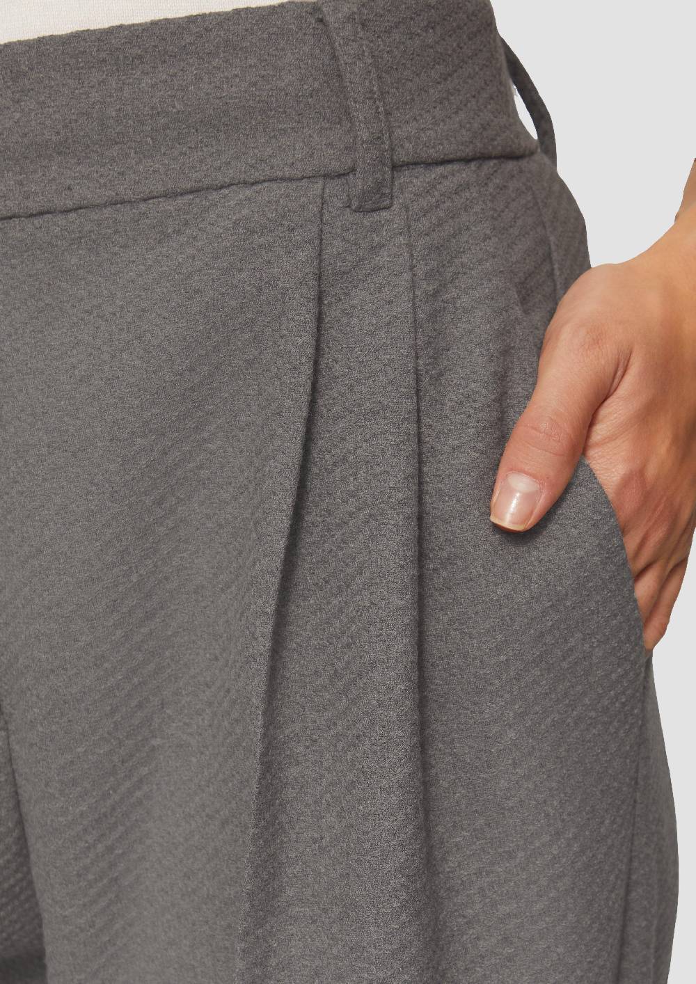 S.Oliver Wide-Leg-Hose Mit Extra-High-Rise