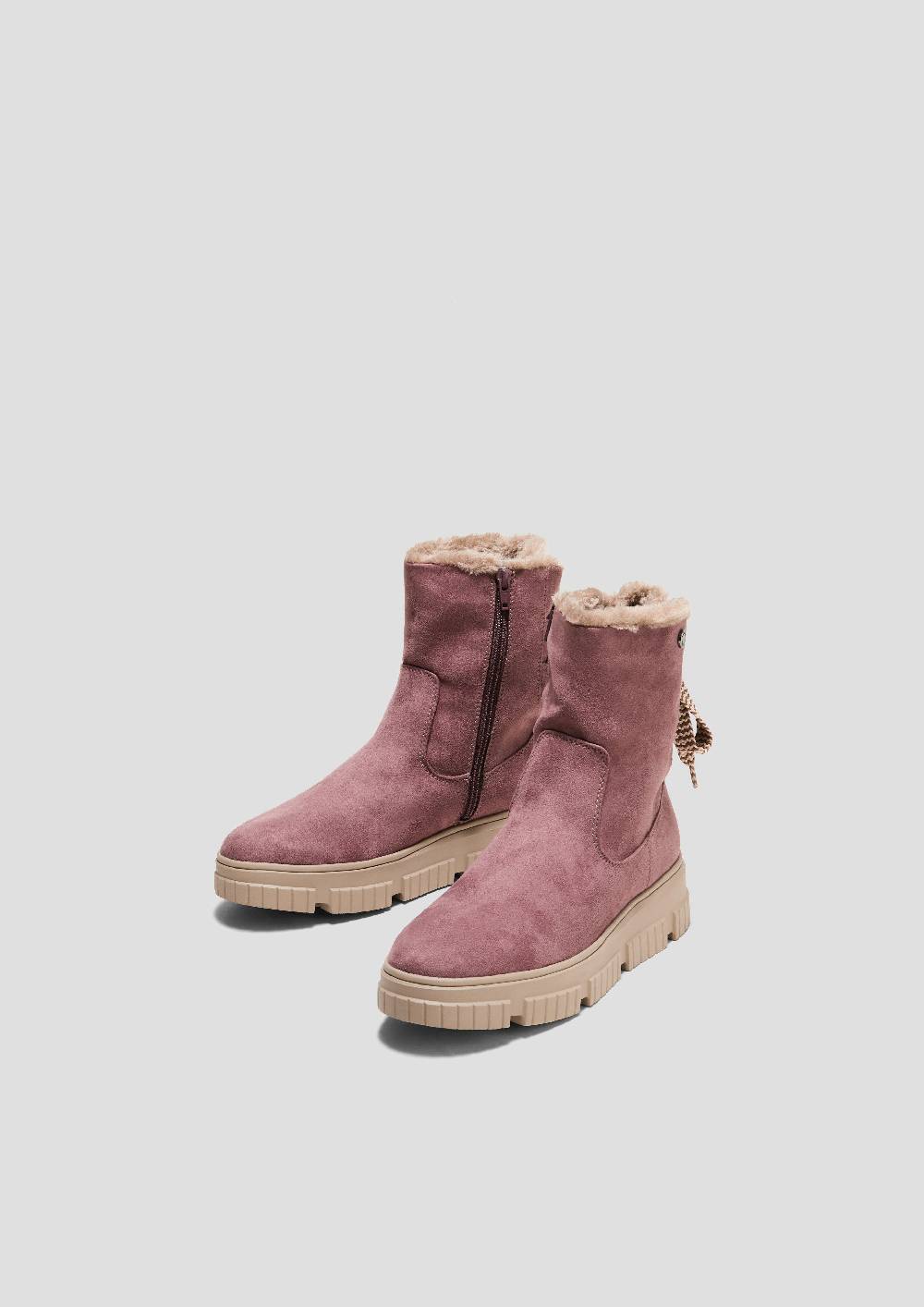 S.Oliver Winterstiefel Mit Kunstfellfutter