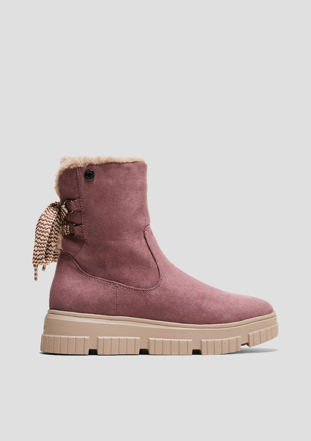 S.Oliver Winterstiefel Mit Kunstfellfutter