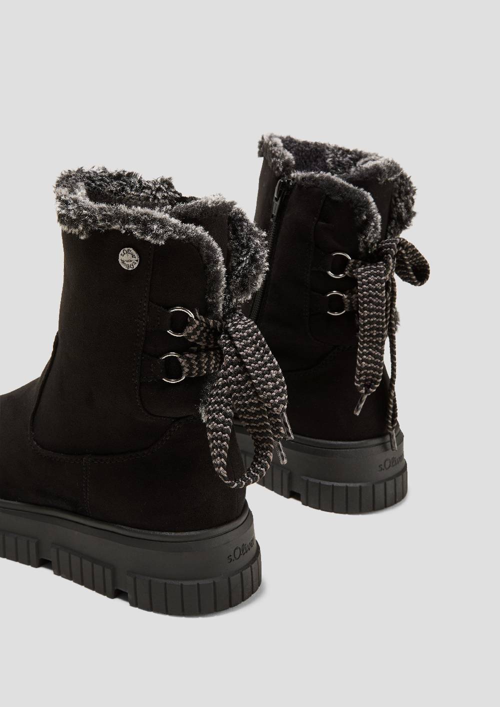 S.Oliver Winterstiefel Mit Kunstfellfutter