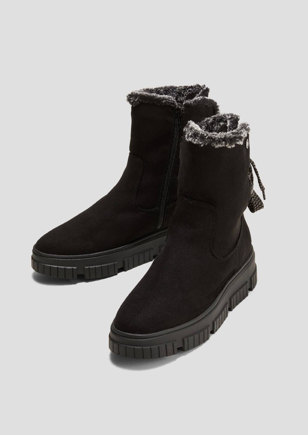 S.Oliver Winterstiefel Mit Kunstfellfutter