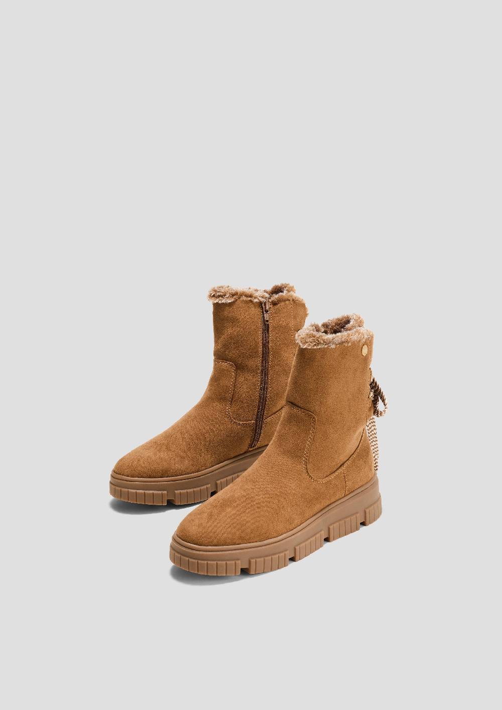 S.Oliver Winterstiefel Mit Kunstfellfutter