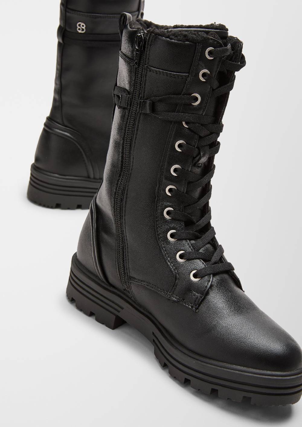 S.Oliver Winterstiefel Mit Teddyplüsch