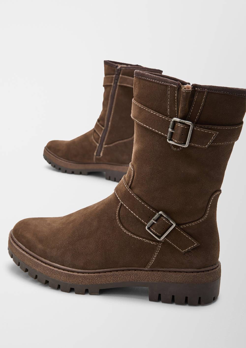 S.Oliver Winterstiefel Mit Teddyplüsch