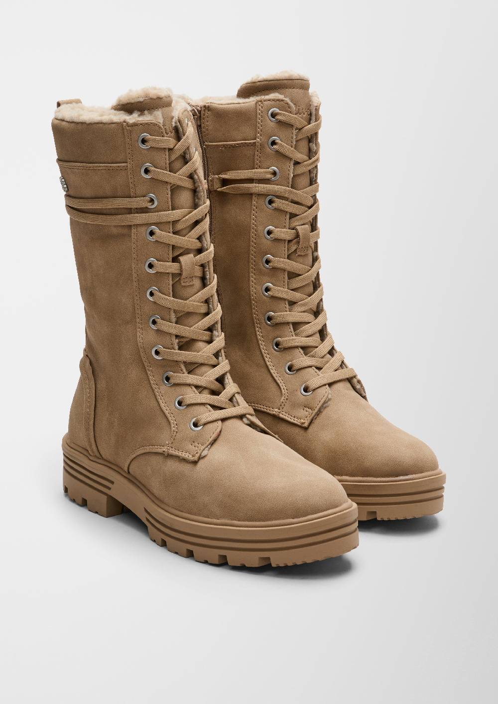 S.Oliver Winterstiefel Mit Teddyplüsch