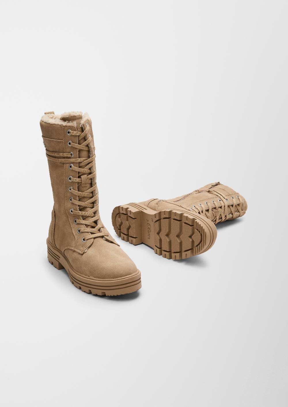 S.Oliver Winterstiefel Mit Teddyplüsch