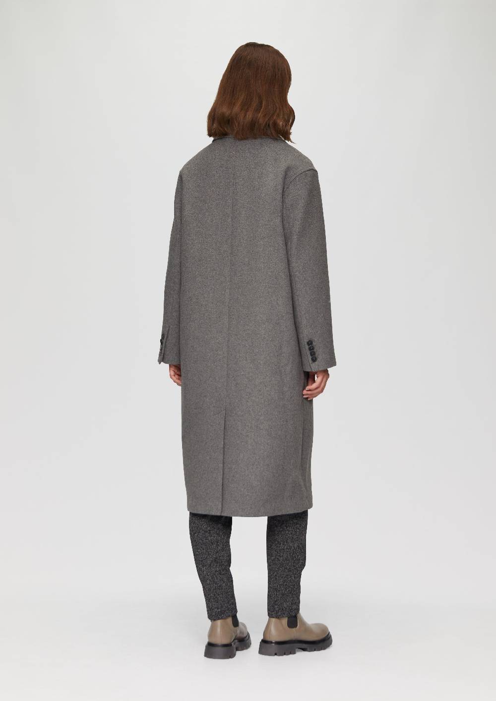 S.Oliver Wollmantel Im Relaxed Fit