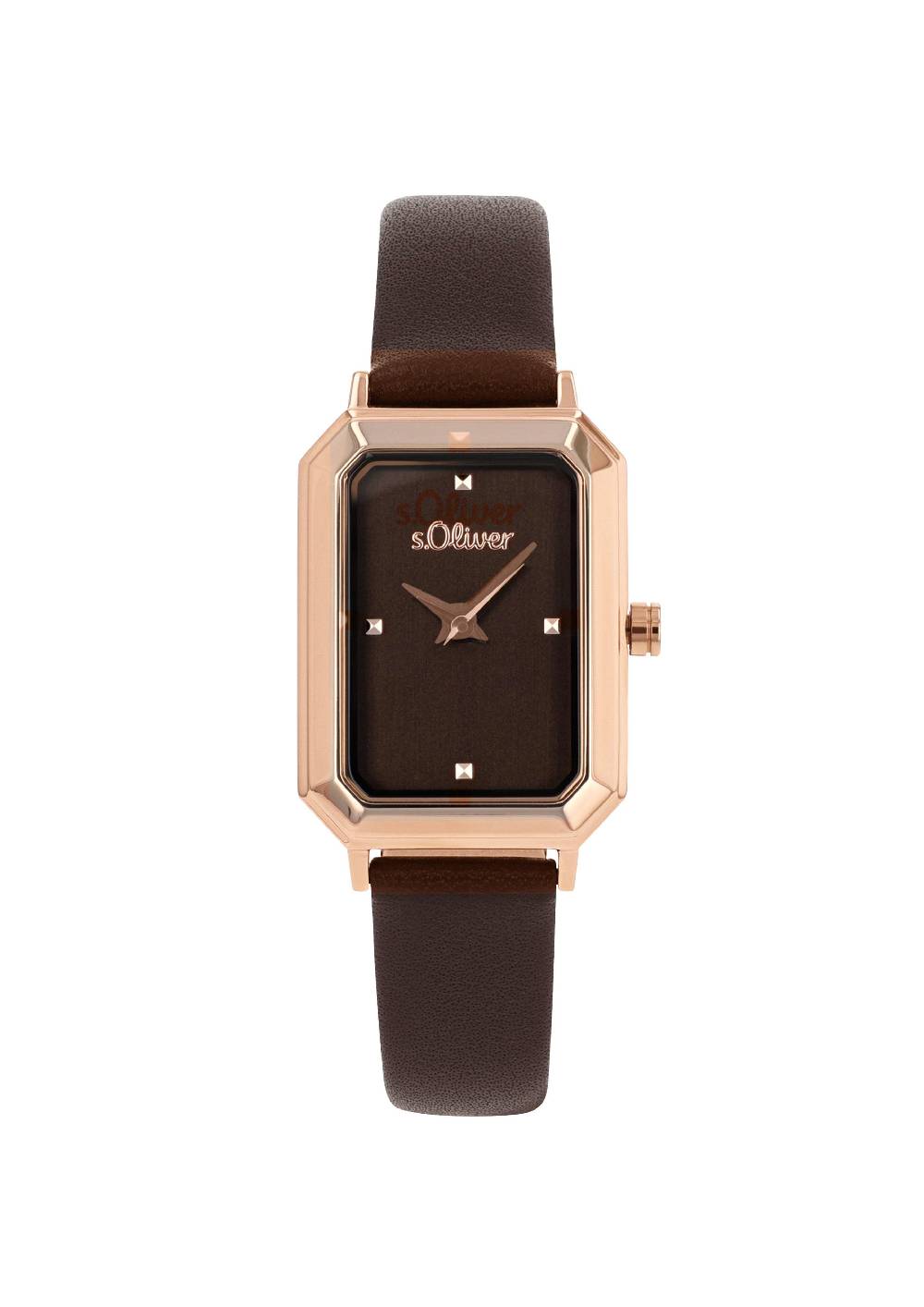 S.Oliver Zierliche Edelstahluhr