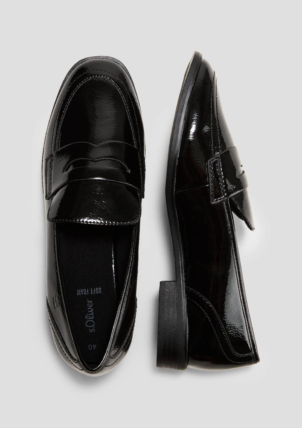 S.Oliver Zierliche Slipper Aus Lederimitat