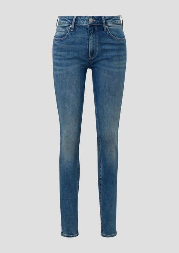 s.Oliver Sadie Jeans / Skinny Fit / Mid Rise / Skinny Leg / Baumwollstretch