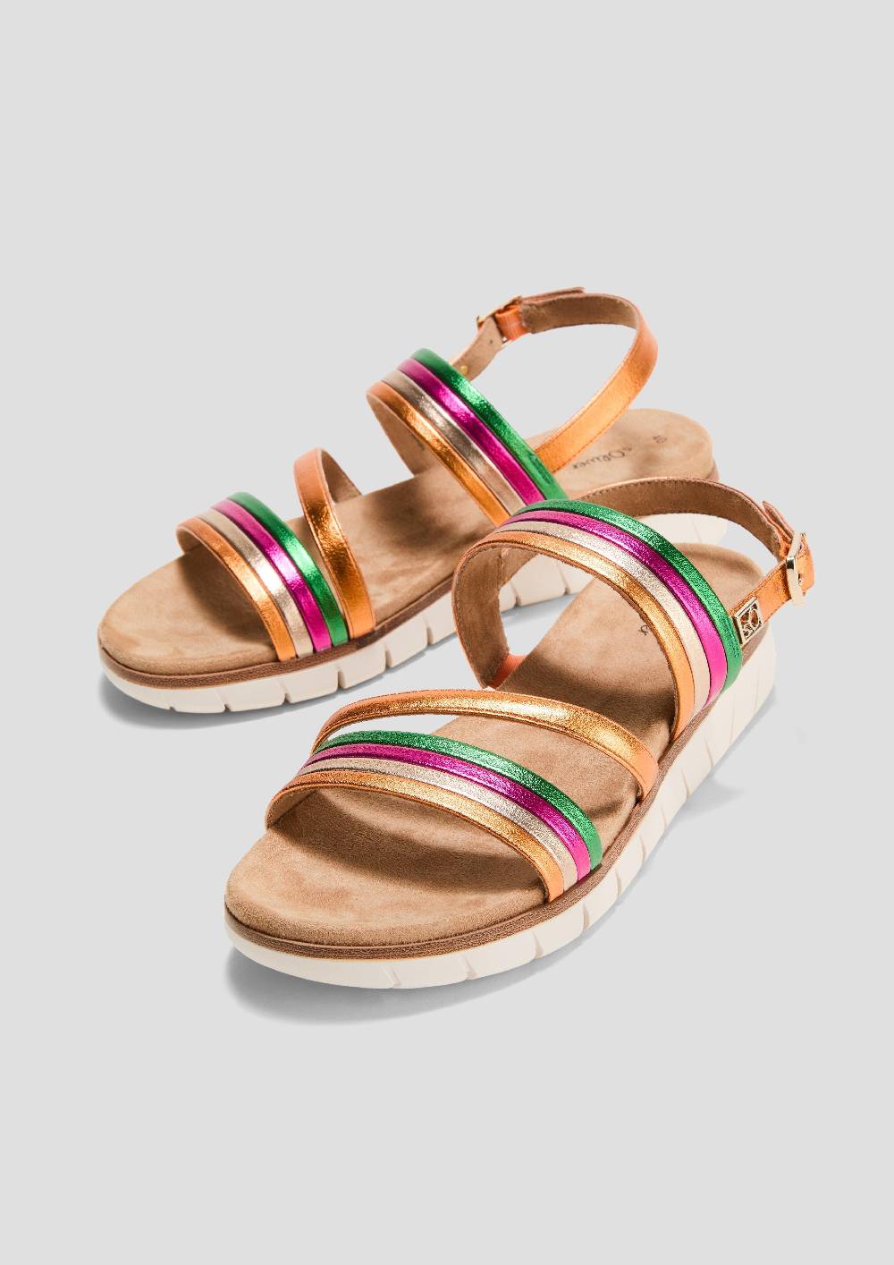 S.Oliver Sandalen Mit Riemen Und Profilierter Sohle