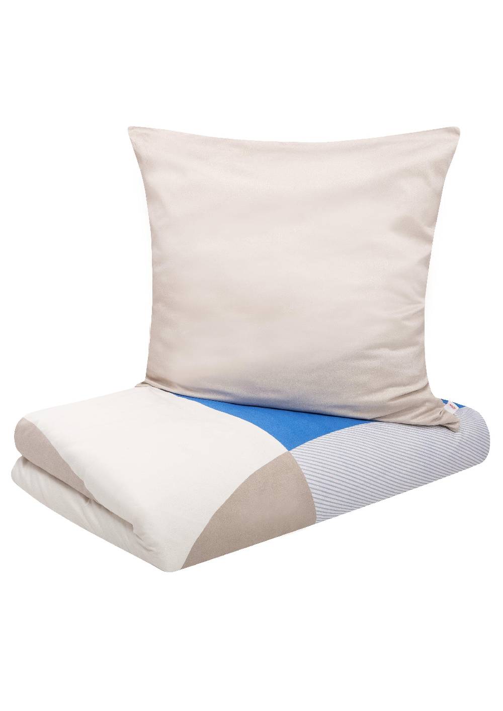 S.Oliver Satin-Bettwäsche Aus Baumwolle Mit Grafischem Muster