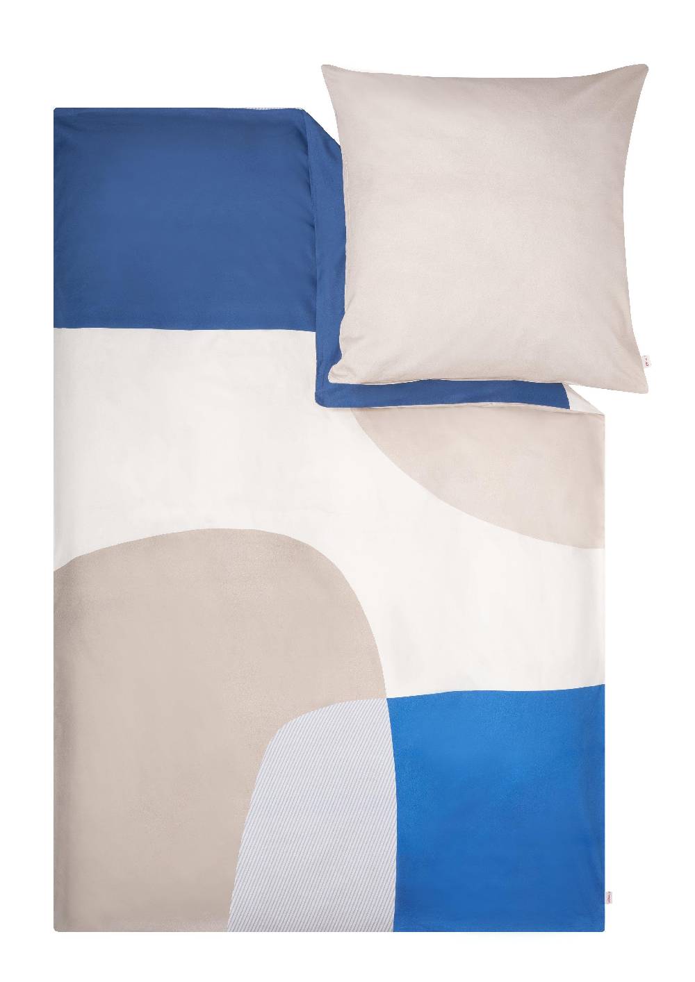 S.Oliver Satin-Bettwäsche Aus Baumwolle Mit Grafischem Muster