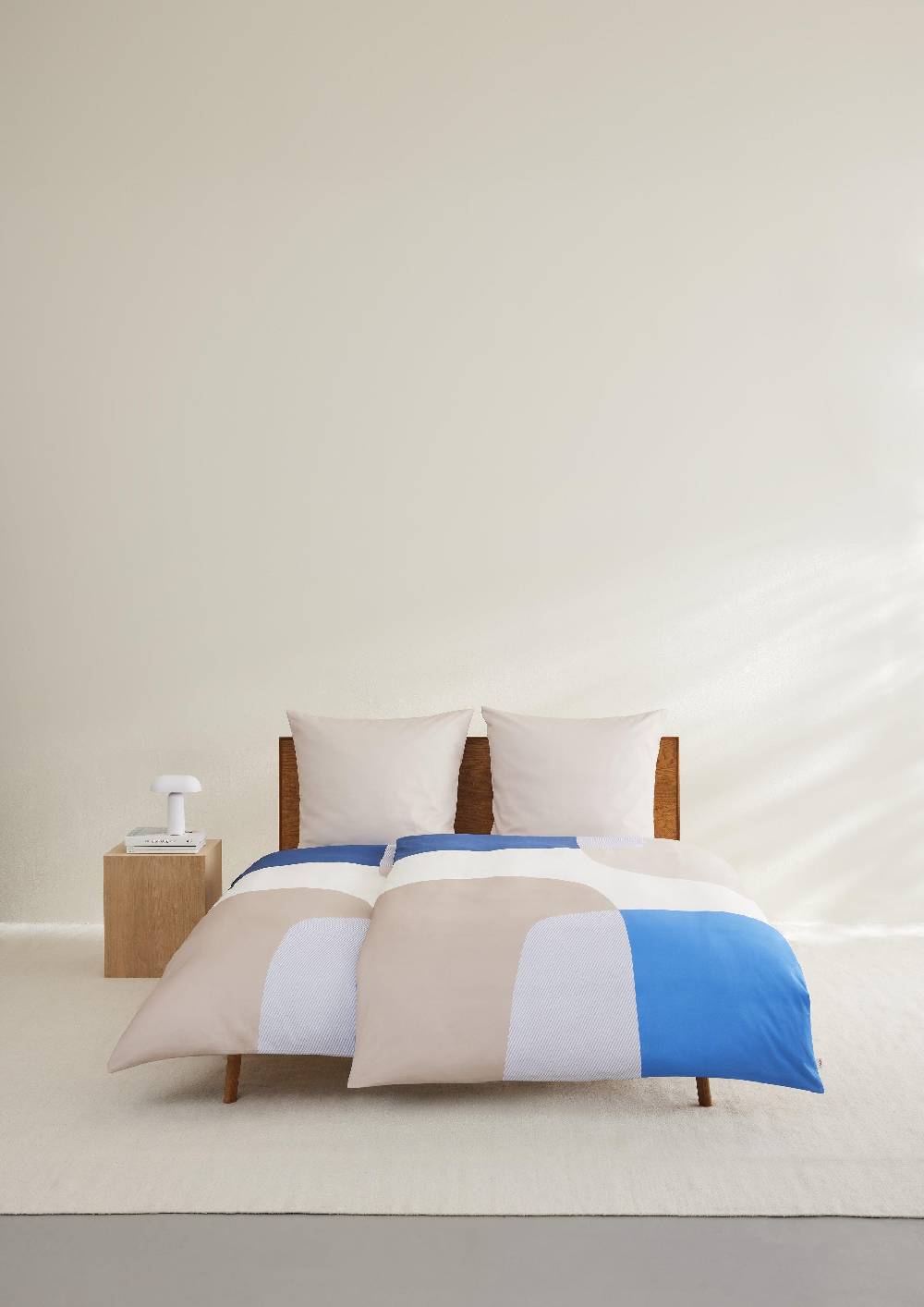 S.Oliver Satin-Bettwäsche Aus Baumwolle Mit Grafischem Muster