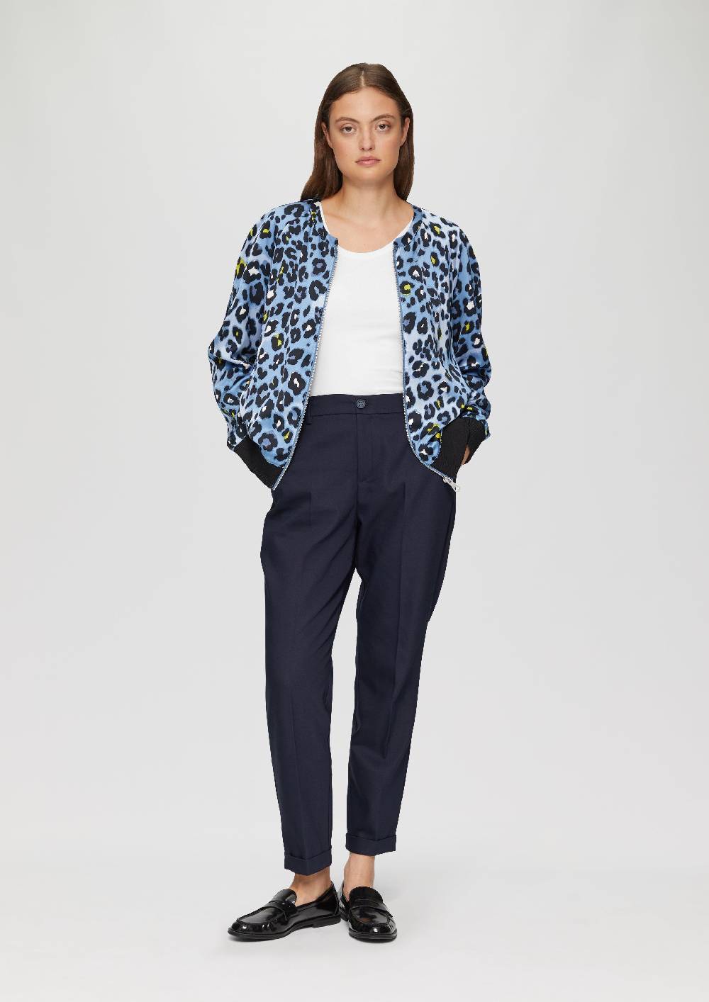 S.Oliver Schmal Geschnittenes Tanktop Aus Baumwolljersey