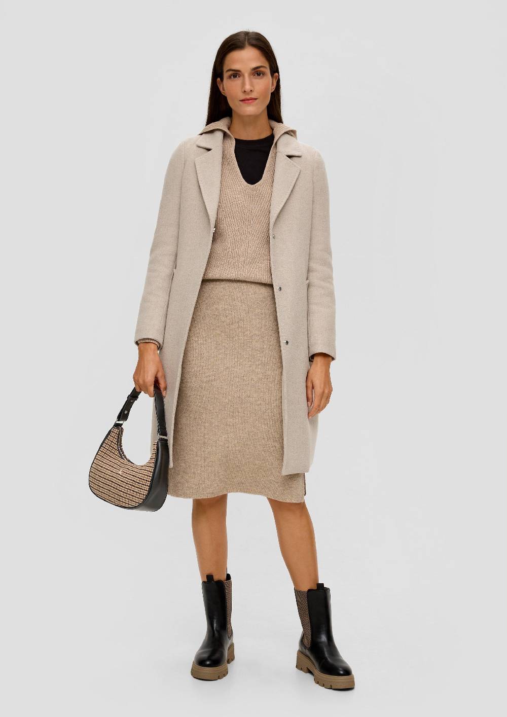 S.Oliver Schultertasche Mit Längenverstellbarem Riemen