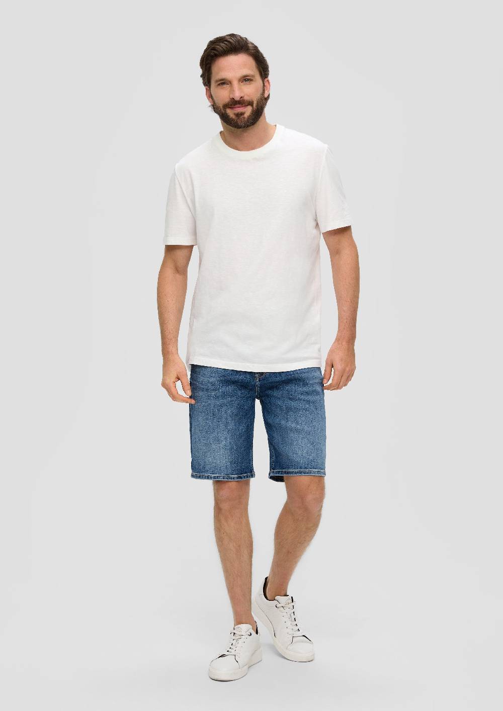 S.Oliver Short Jeans / Regular Fit / Mid Rise / Straight Leg