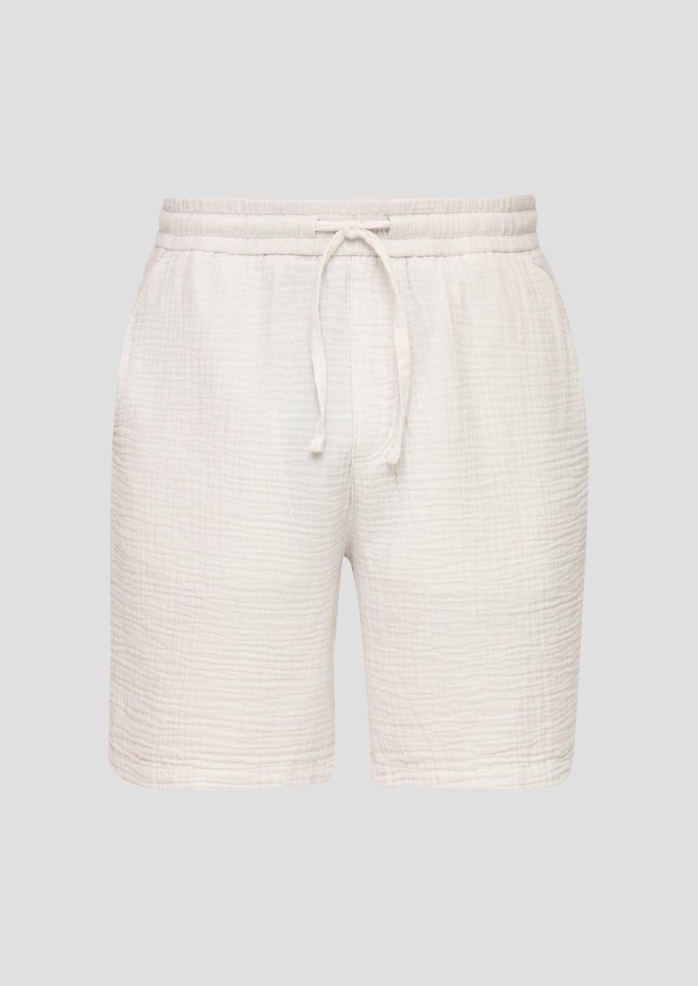 S.Oliver Shorts Aus Baumwoll-Stretch Mit Paspeltaschen