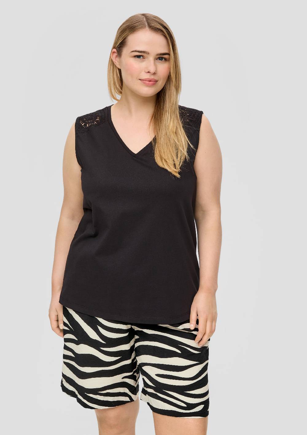 S.Oliver Shorts Mit Eingrifftaschen Und Elastischem Bund