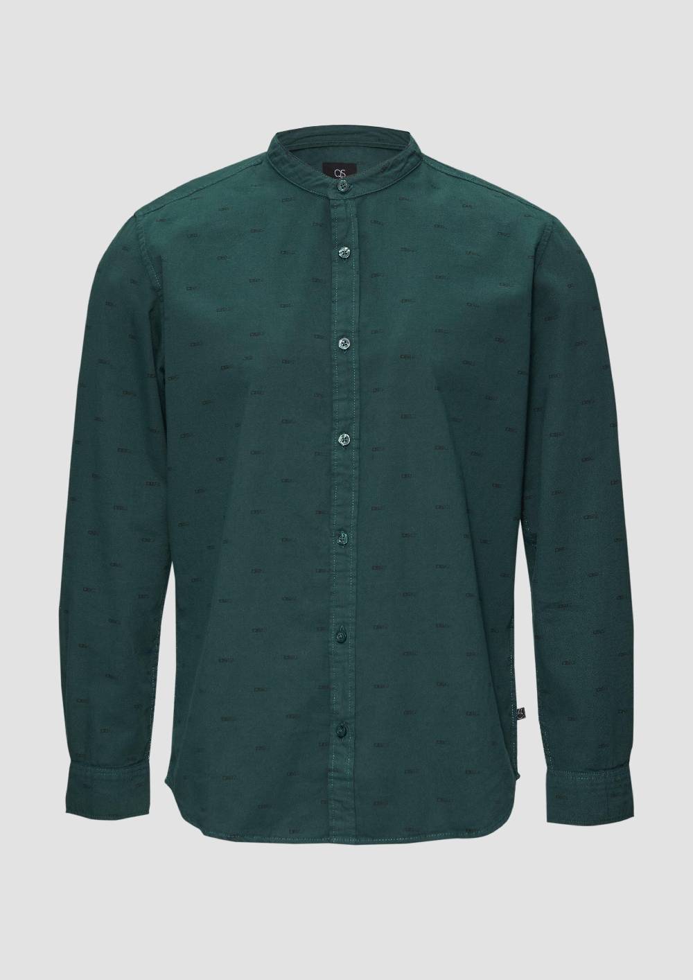 S.Oliver Slim Fit: Gewaschenes Hemd Mit All-over-Print