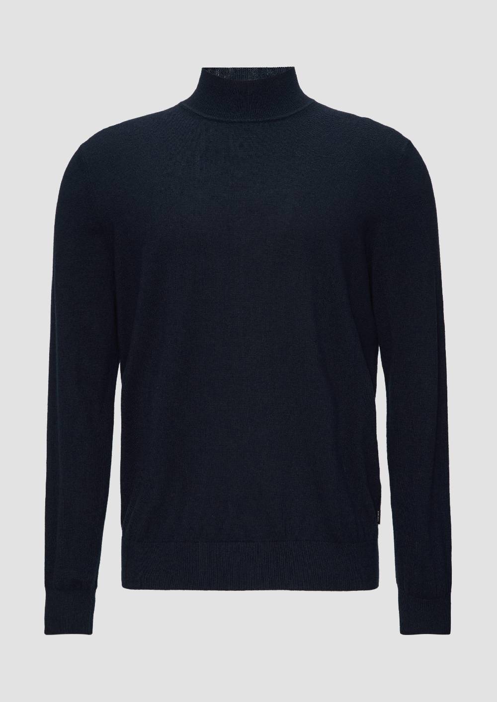 S.Oliver Softer Turtleneckpullover Aus Baumwoll-Merino-Mix