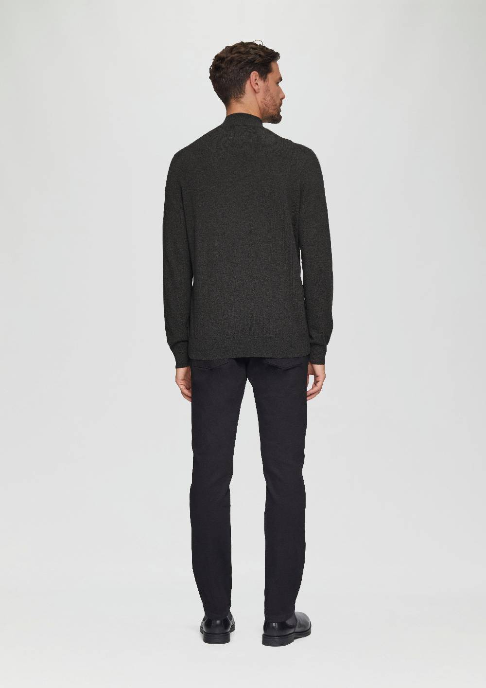 S.Oliver Softer Turtleneckpullover Aus Baumwoll-Merino-Mix