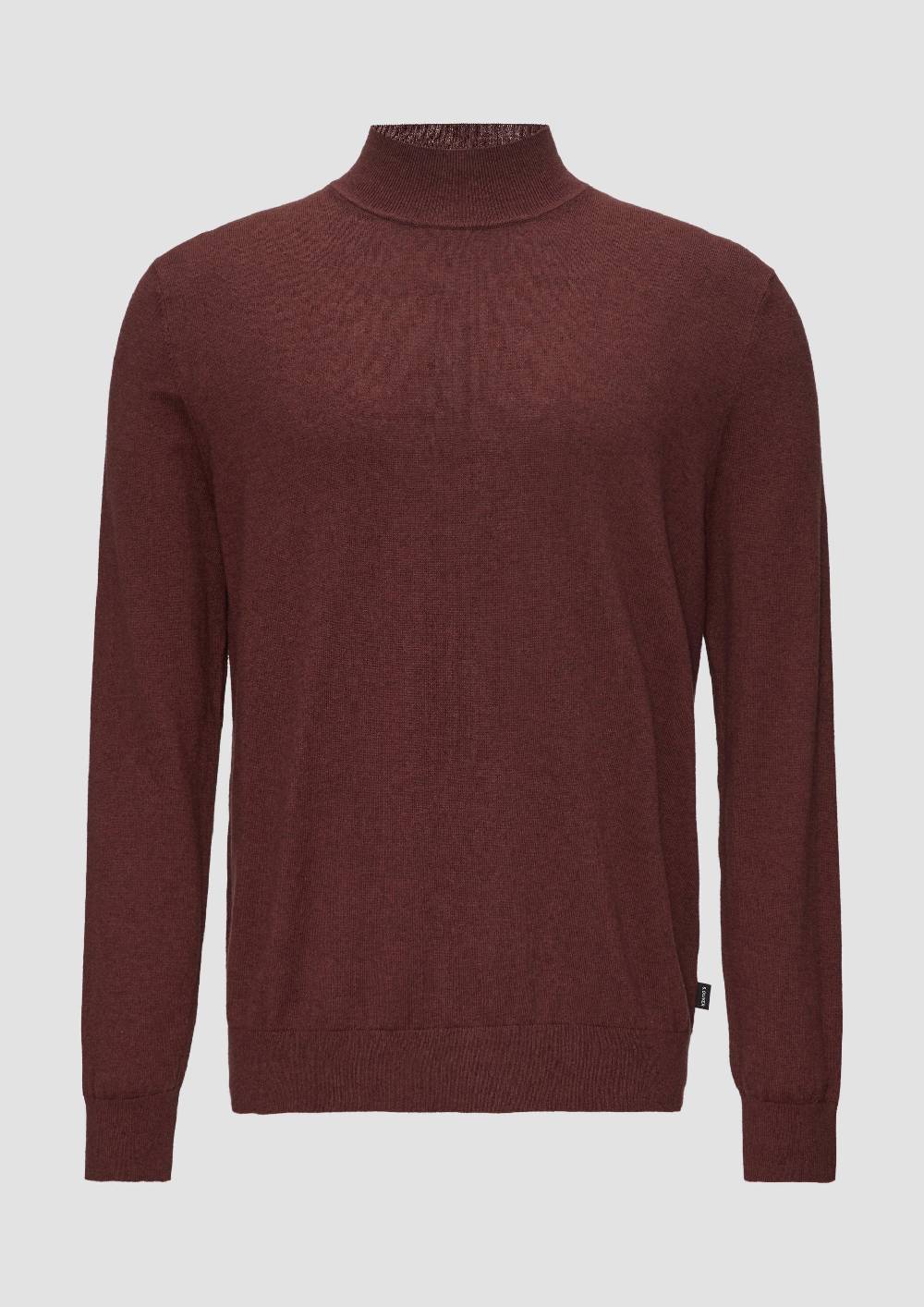 S.Oliver Softer Turtleneckpullover Aus Baumwoll-Merino-Mix