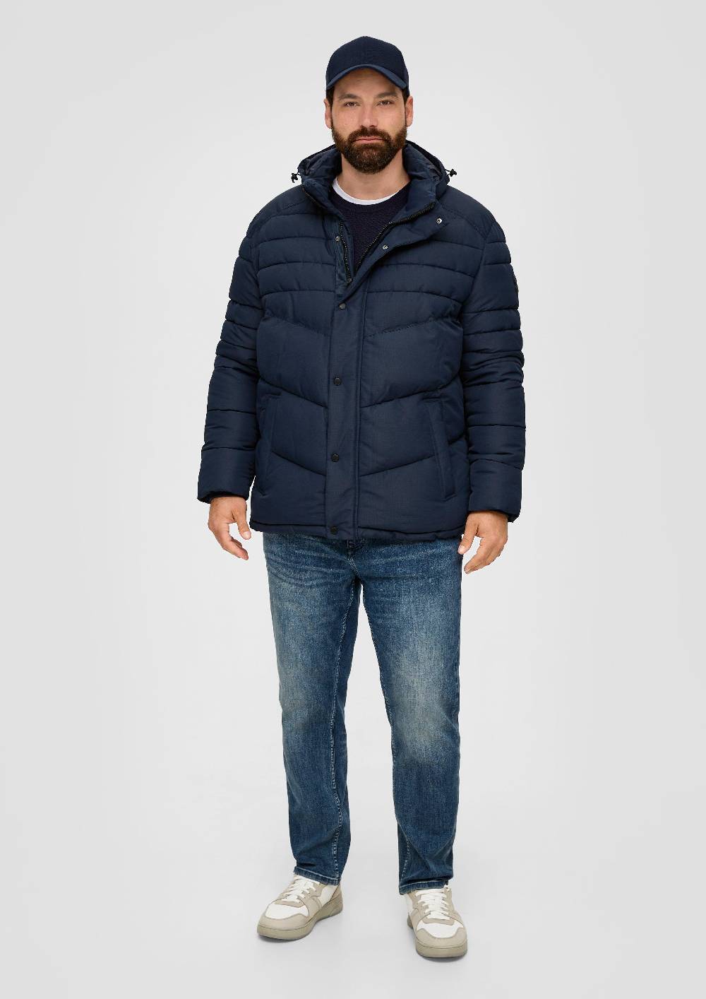 S.Oliver Sportive Steppjacke In Strukturierter Qualität
