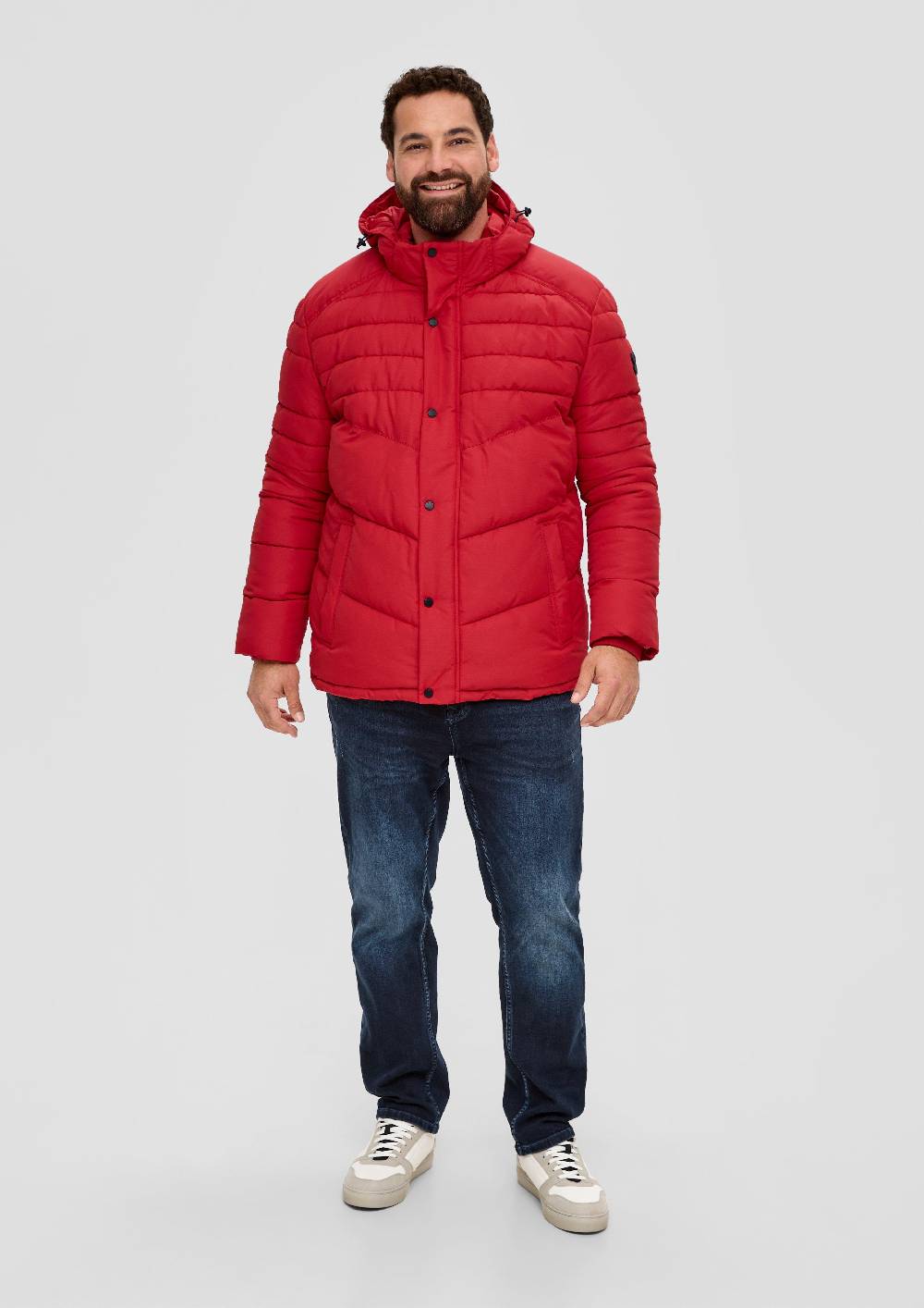 S.Oliver Sportive Steppjacke In Strukturierter Qualität