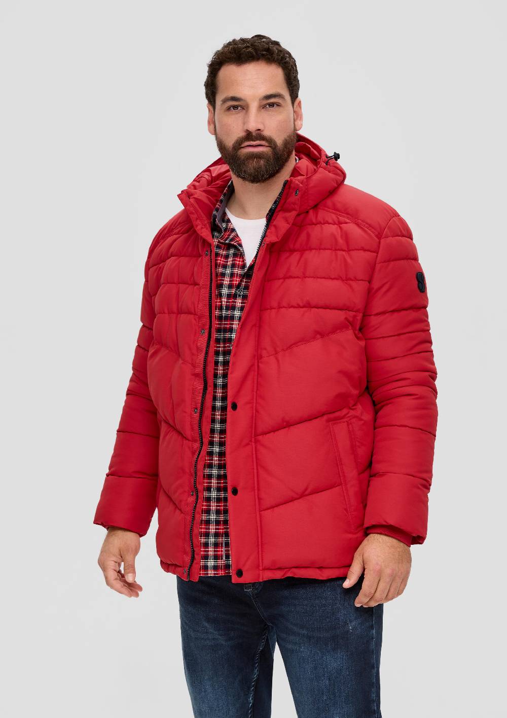 S.Oliver Sportive Steppjacke In Strukturierter Qualität