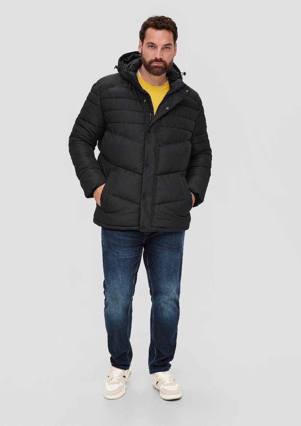 S.Oliver Sportive Steppjacke In Strukturierter Qualität