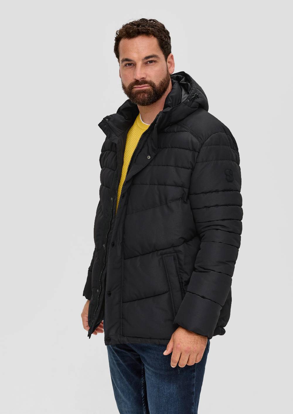 S.Oliver Sportive Steppjacke In Strukturierter Qualität