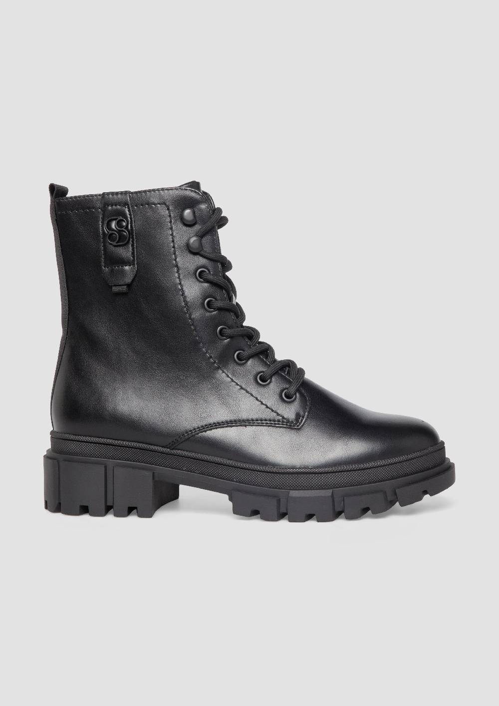 S.Oliver Stiefeletten Mit Schnürung Und Reißverschluss