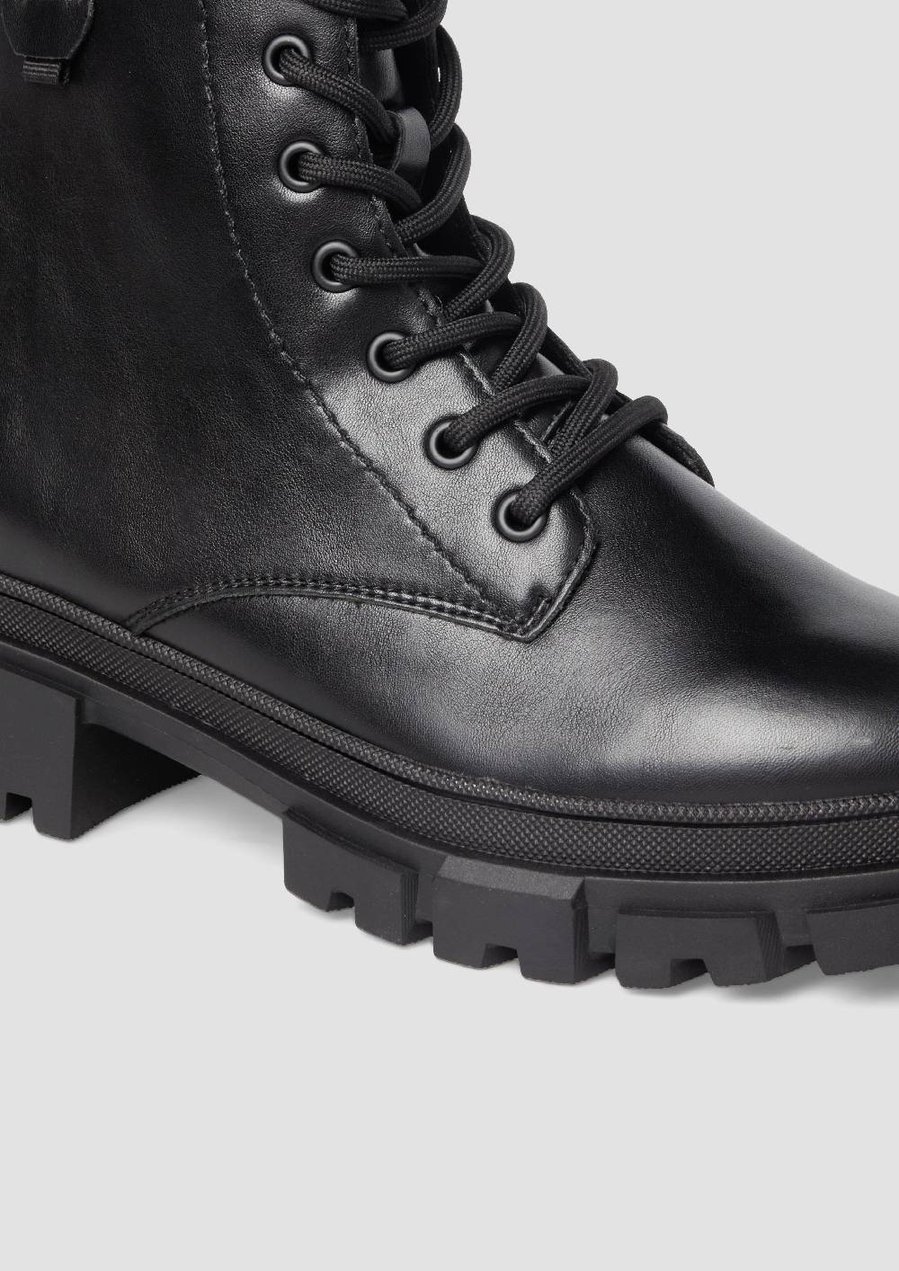 S.Oliver Stiefeletten Mit Schnürung Und Reißverschluss