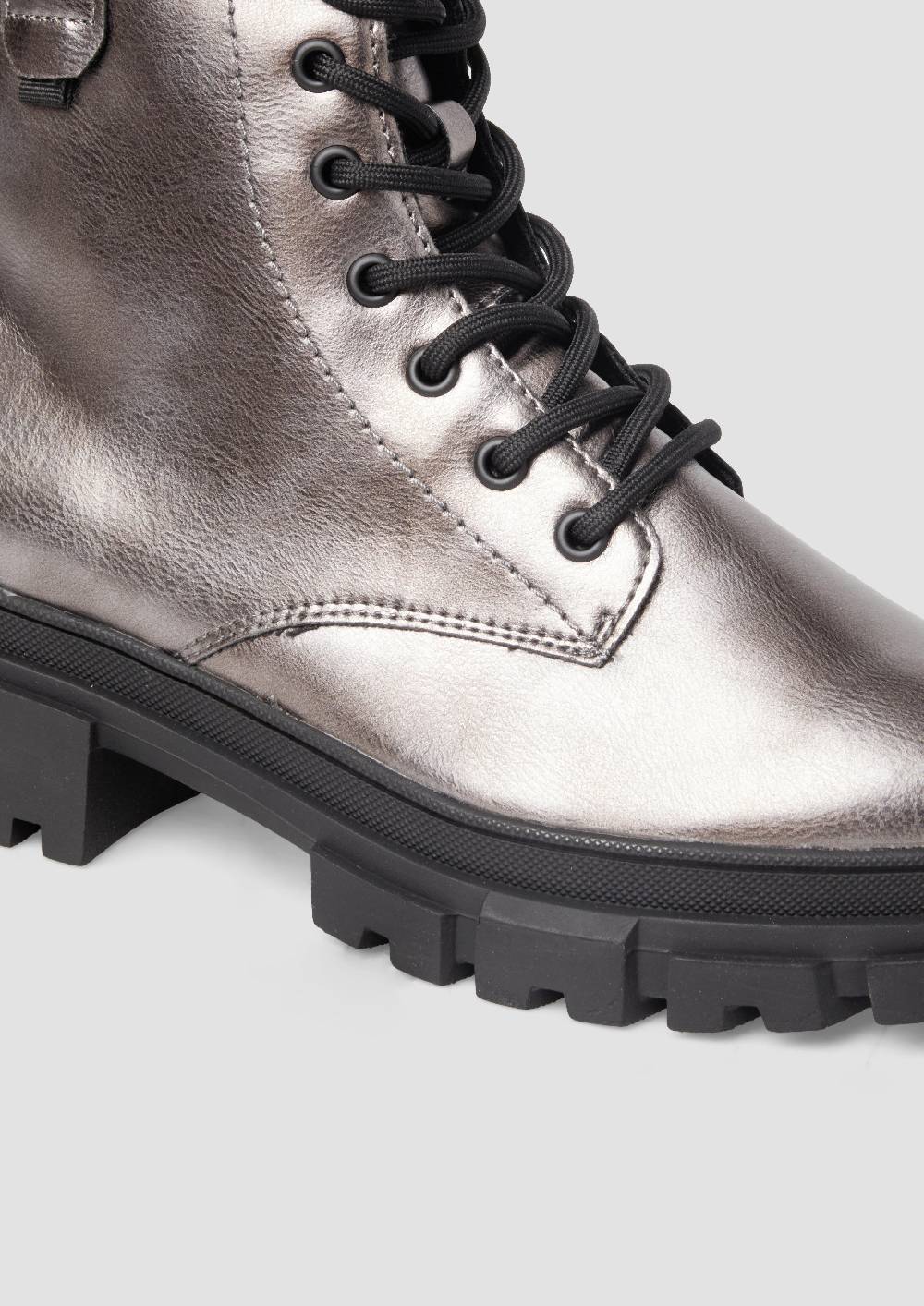 S.Oliver Stiefeletten Mit Schnürung Und Reißverschluss