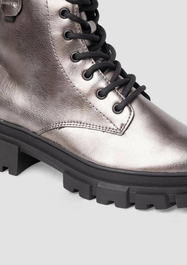 s.Oliver Stiefeletten mit Schnürung und Reißverschluss