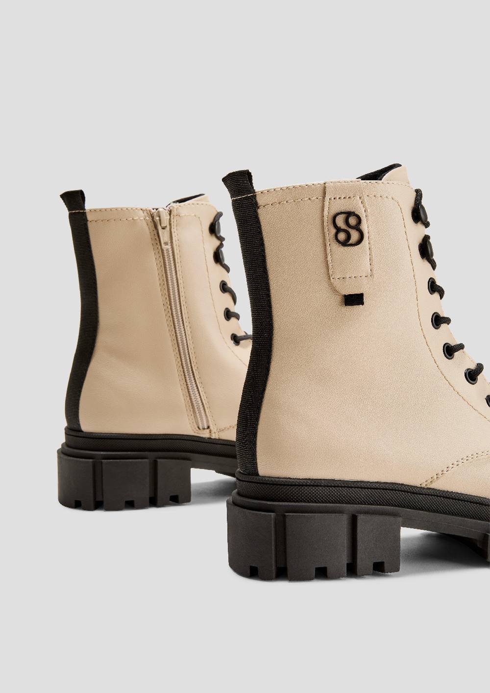 S.Oliver Stiefeletten Mit Schnürung Und Reißverschluss