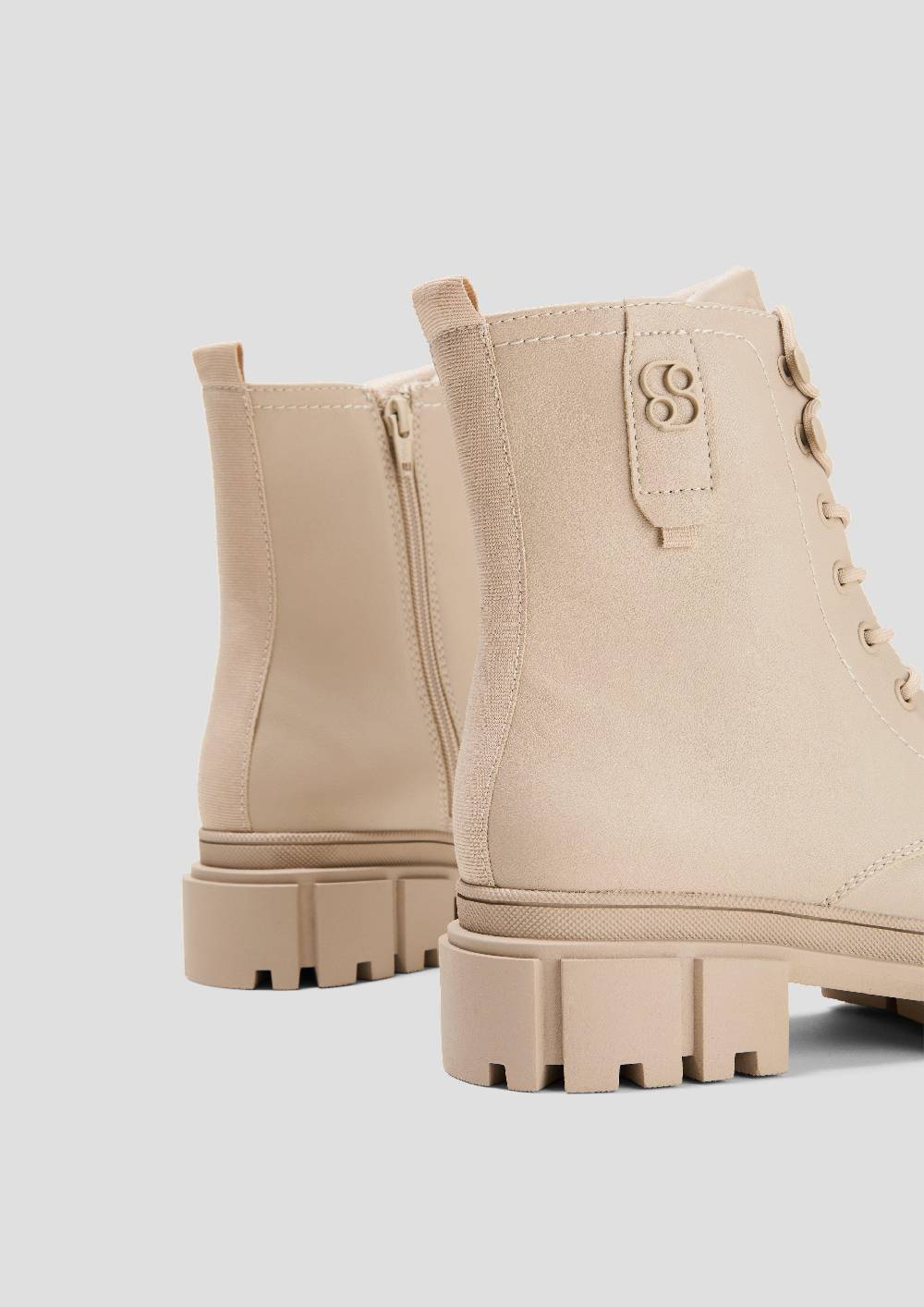 S.Oliver Stiefeletten Mit Schnürung Und Reißverschluss