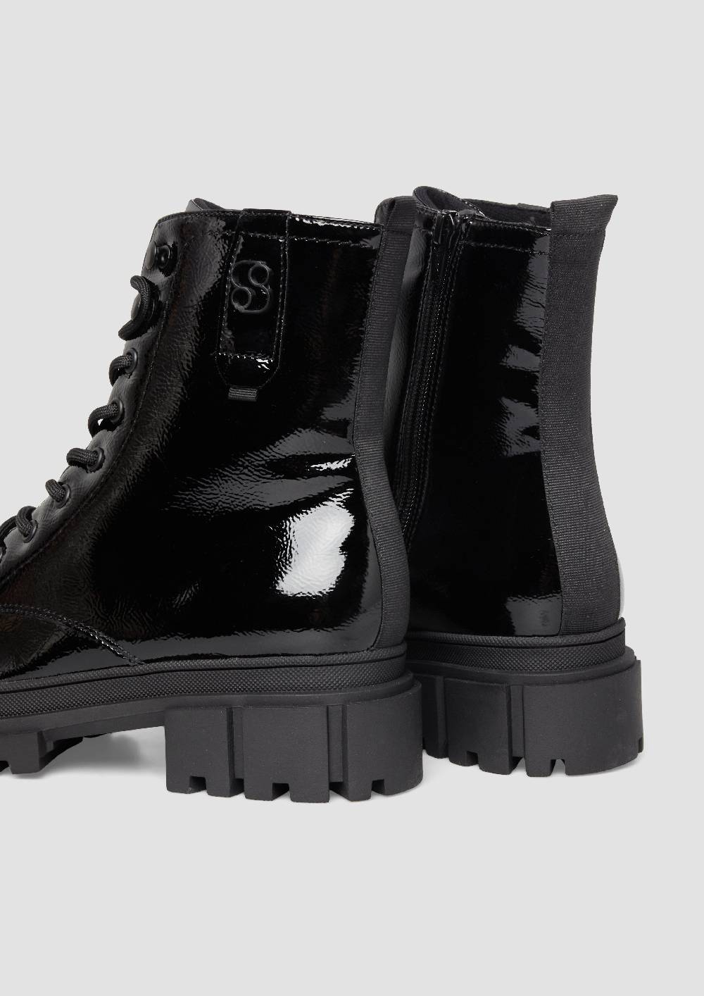 S.Oliver Stiefeletten Mit Schnürung Und Reißverschluss