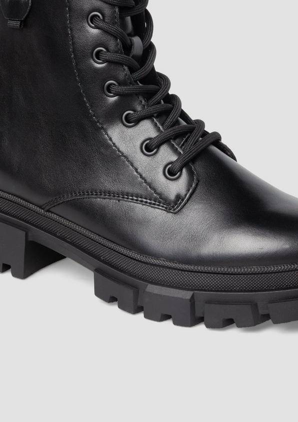 s.Oliver Stiefeletten mit Schnürung und Reißverschluss