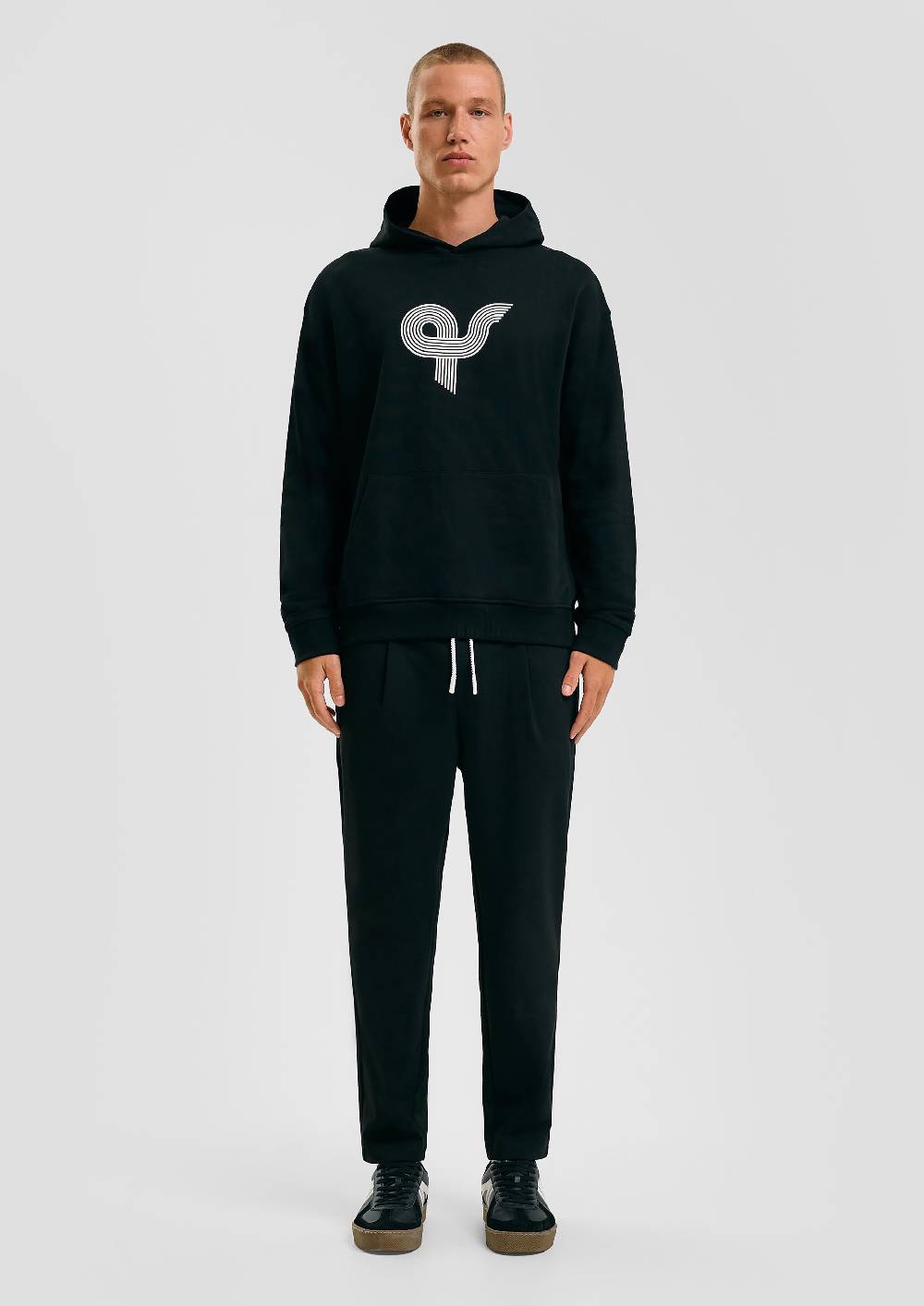 S.Oliver STREETS Kapsel Hoodie Aus Schwerer Baumwolle Mit Logodruck