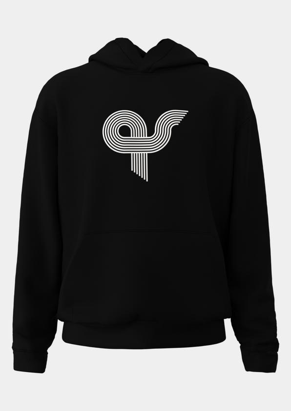 s.Oliver STREETS Kapsel Hoodie aus schwerer Baumwolle mit Logodruck