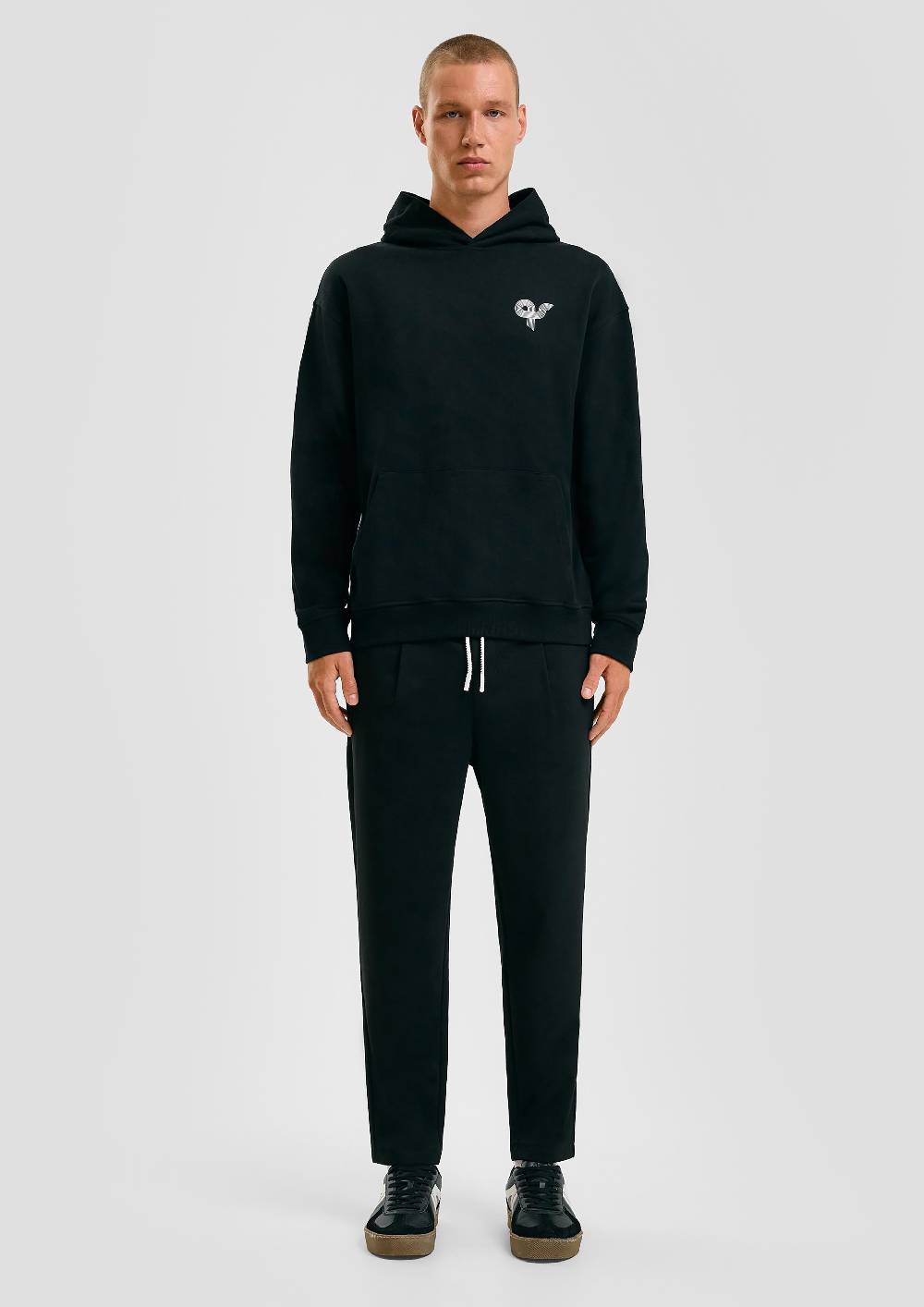 S.Oliver STREETS Kapsel Sweatshirt Aus Schwerer Baumwolle Mit Front- Und Rückenprint