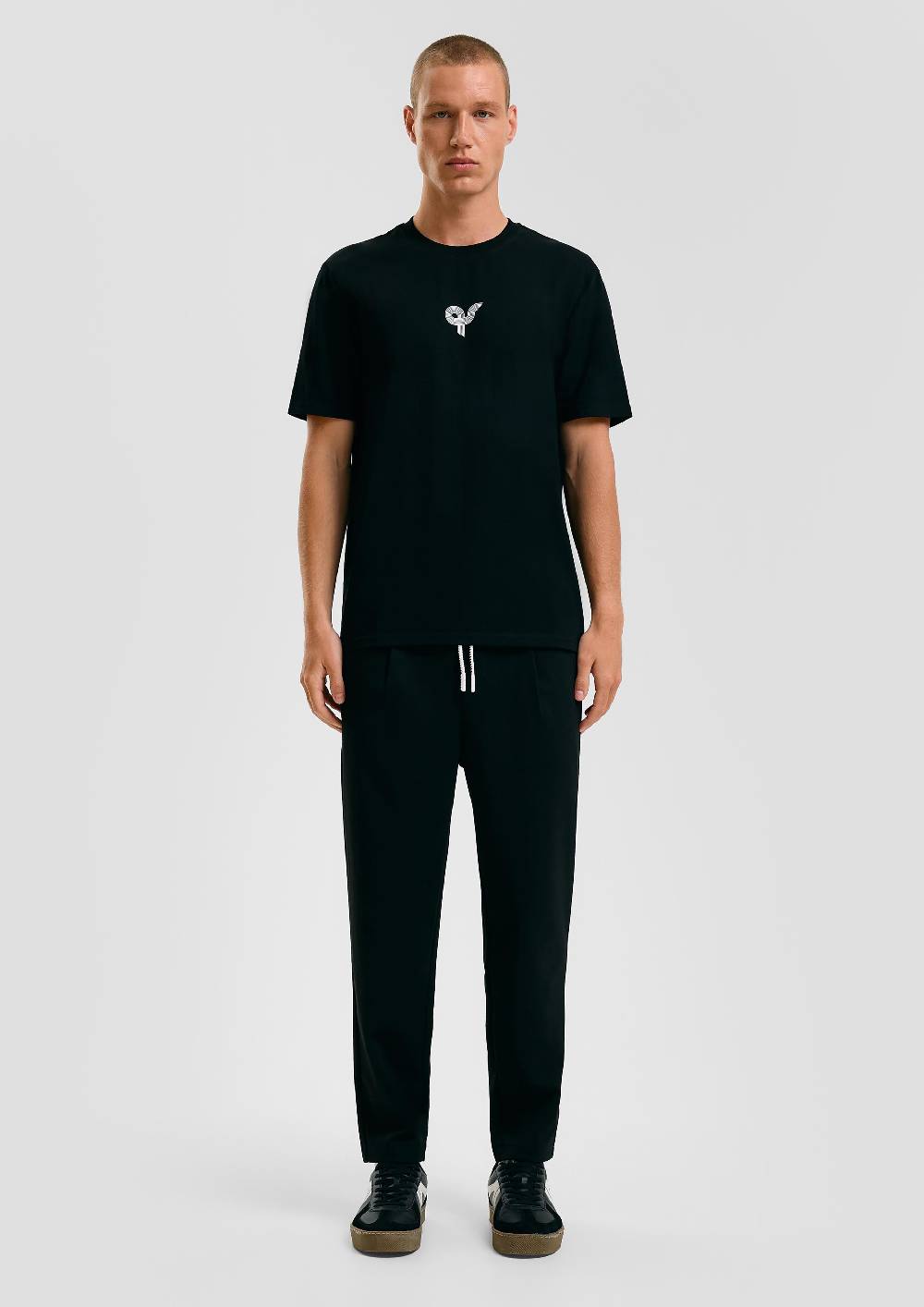 S.Oliver STREETS Kapsel T-Shirt Aus Schwerer Baumwolle Mit Logo- Und Rückenprint