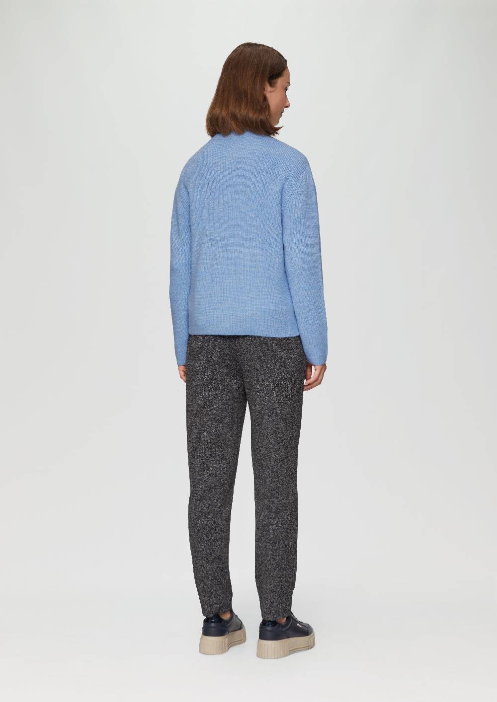 S.Oliver Strickjacke Aus Alpakamix Mit Aufgesetzten Taschen