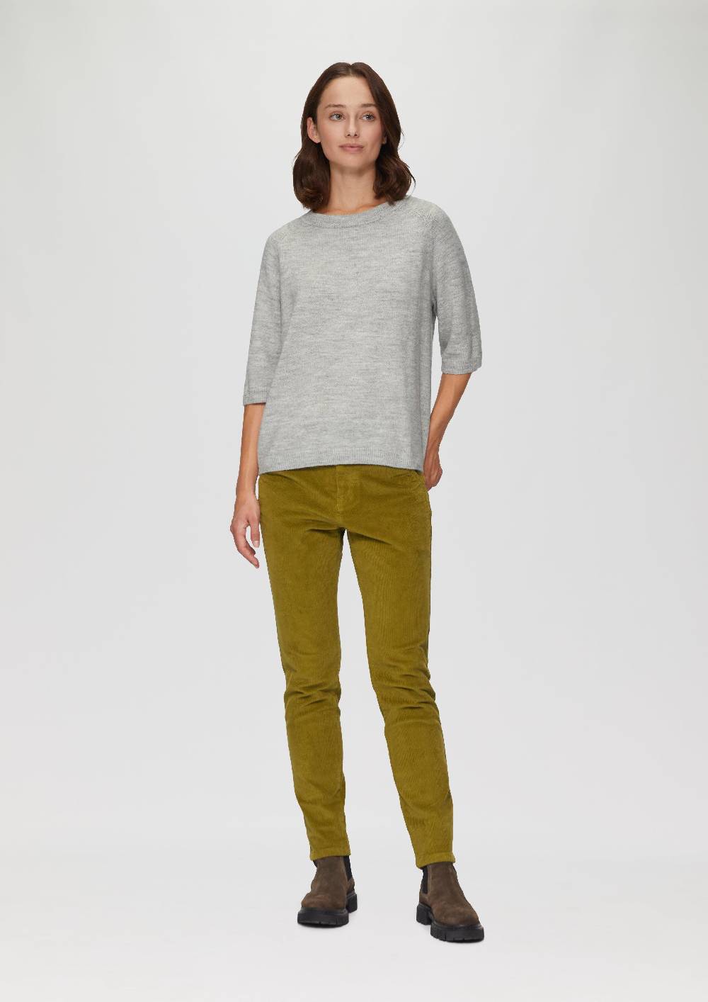 S.Oliver Strickpullover Im Alpakamix Mit Relaxed Fit