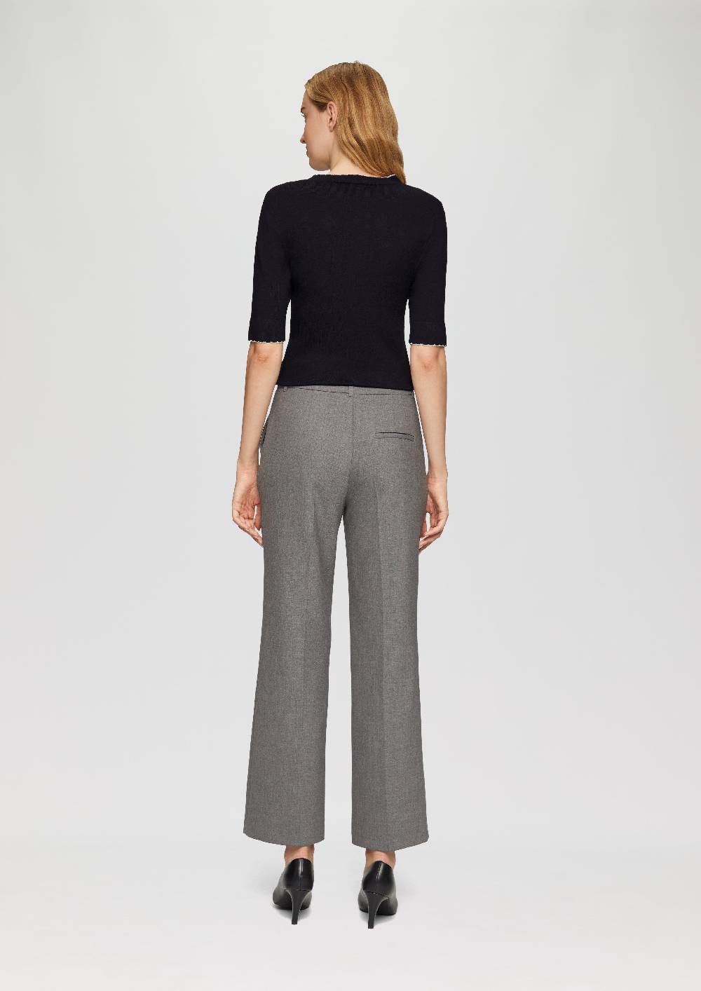 S.Oliver Strickpullover Im Slim Fit Mit Kontrastdetails