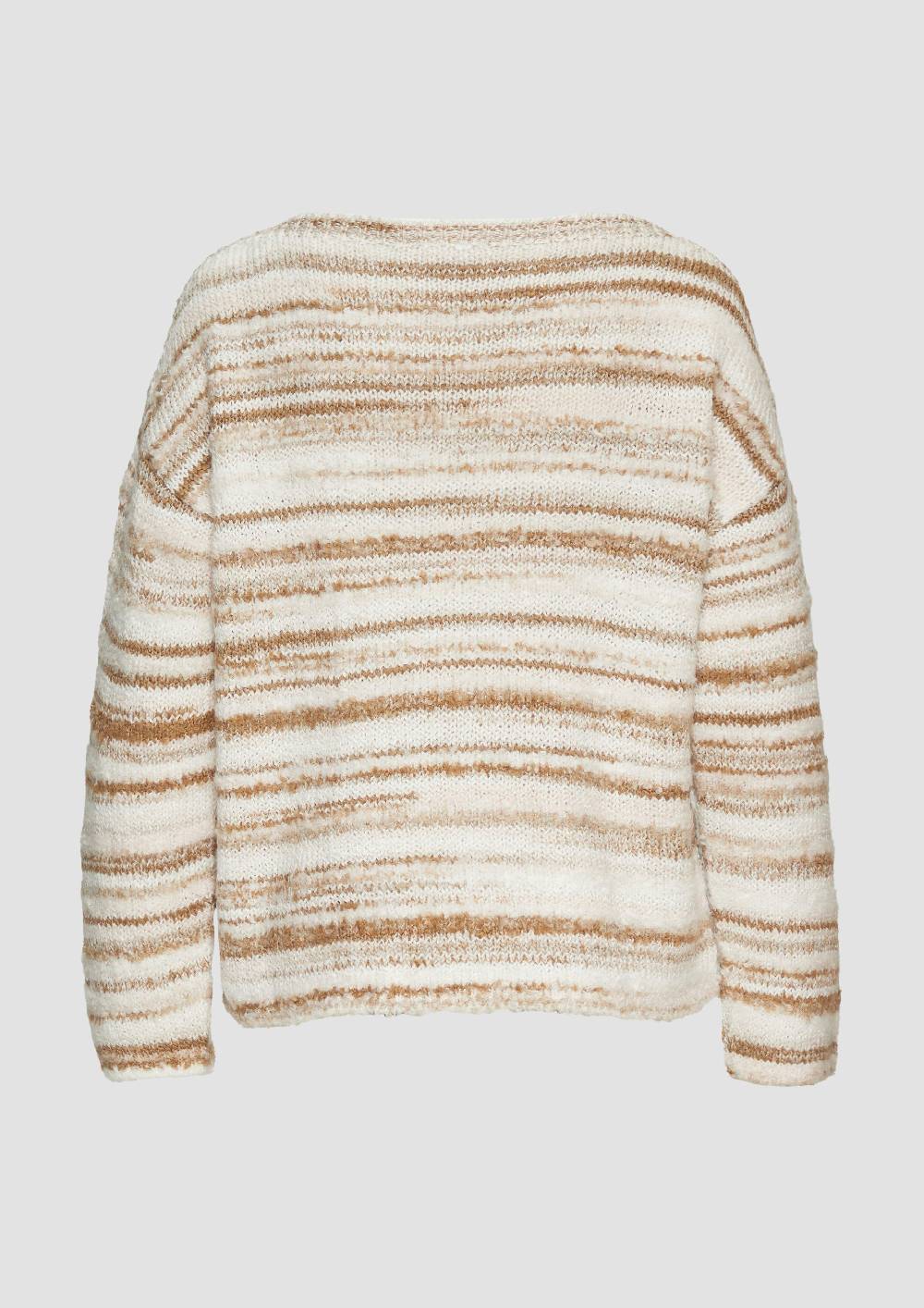 S.Oliver Strukturierter Relaxed Fit-Pullover Mit überschnittenen Schultern