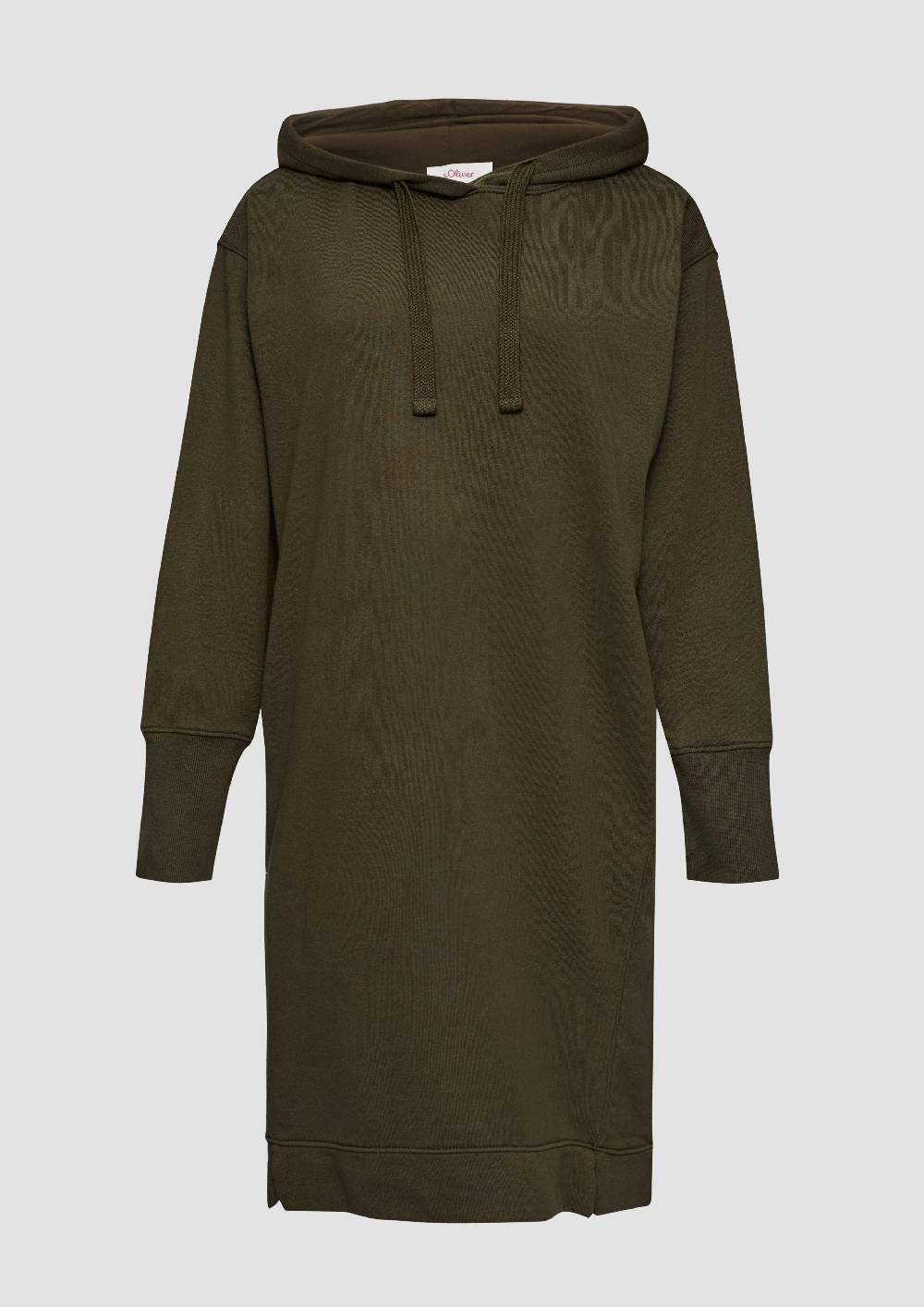 S.Oliver Sweatkleid Mit Eingrifftaschen Und Vorgesetzter Seitennaht