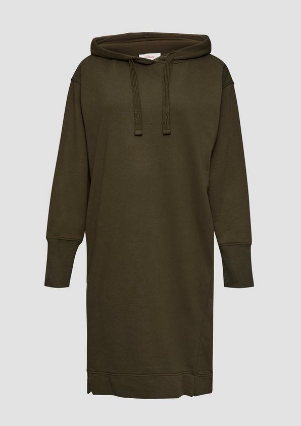 s.Oliver Sweatkleid mit Eingrifftaschen und vorgesetzter Seitennaht